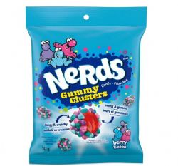 NERDS - GUMMY CLUSTERS EXPLOSION DE BAIES 142G (BONBON)